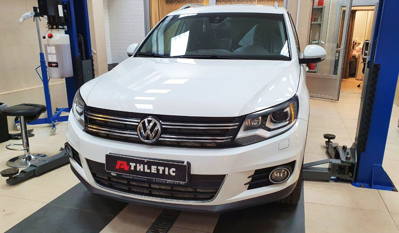 Чистка впускных клапанов от нагара на Volkswagen Tiguan 2.0 tsi GEN2 ...