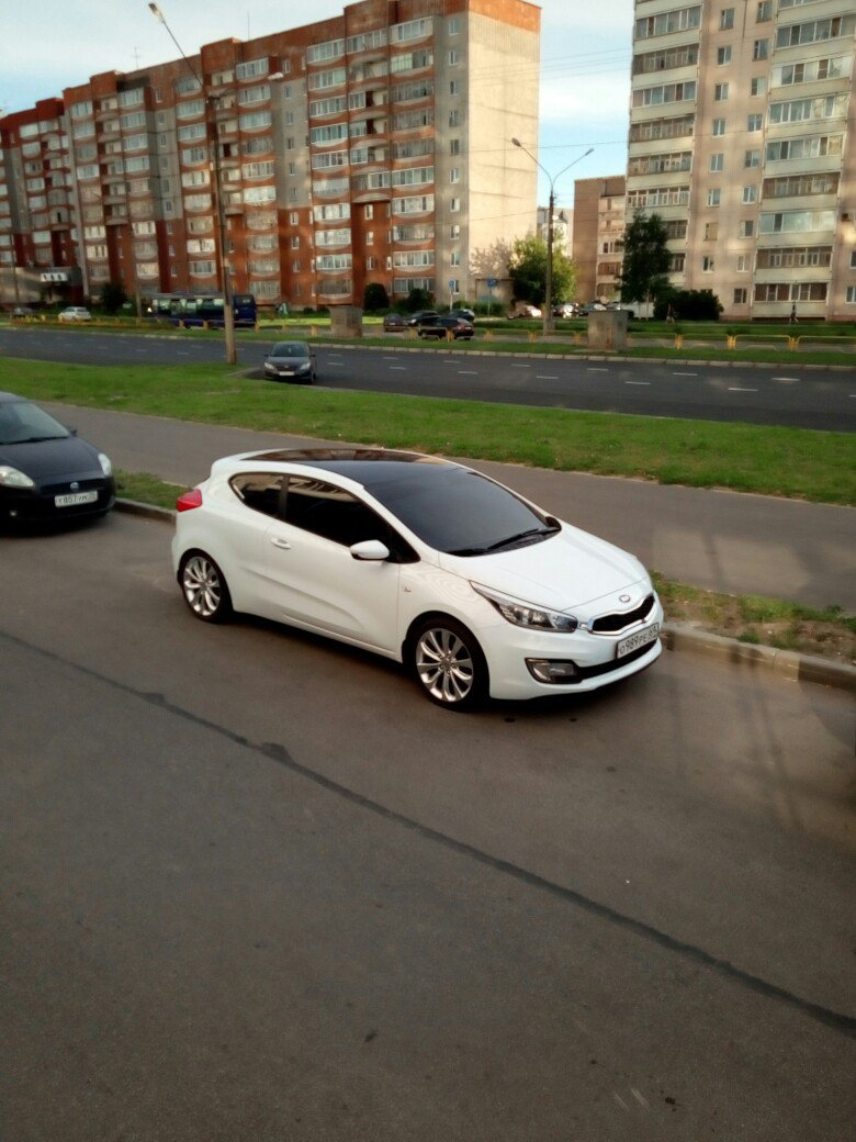 Kia Ceed ed черная крыша