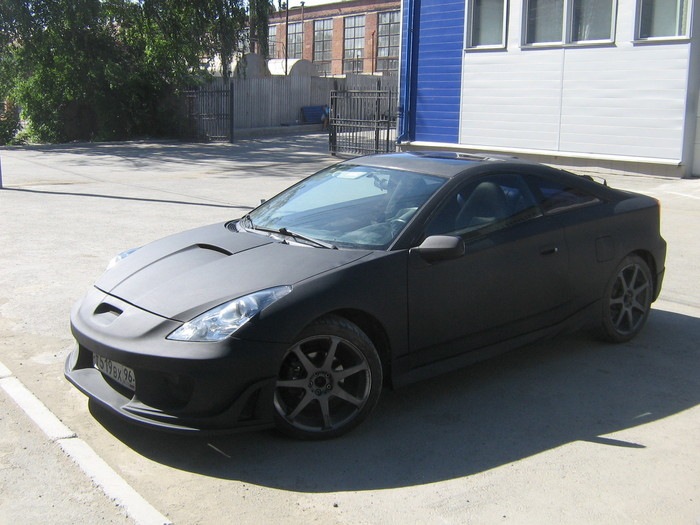 Toyota Celica черная матовая