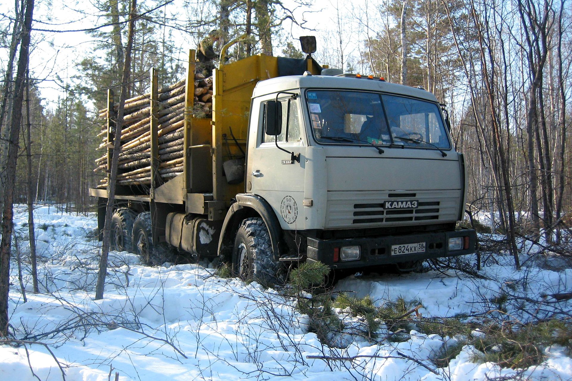 Камаз лесовоз картинки