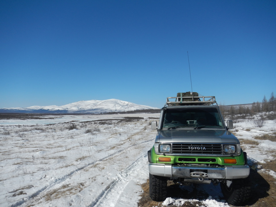 она же… или другое название — урочище Чаша — Toyota Land Cruiser Prado 70-series