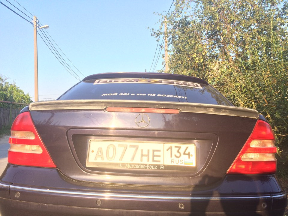 Фото в бортжурнале Mercedes-Benz C-Class (W203)