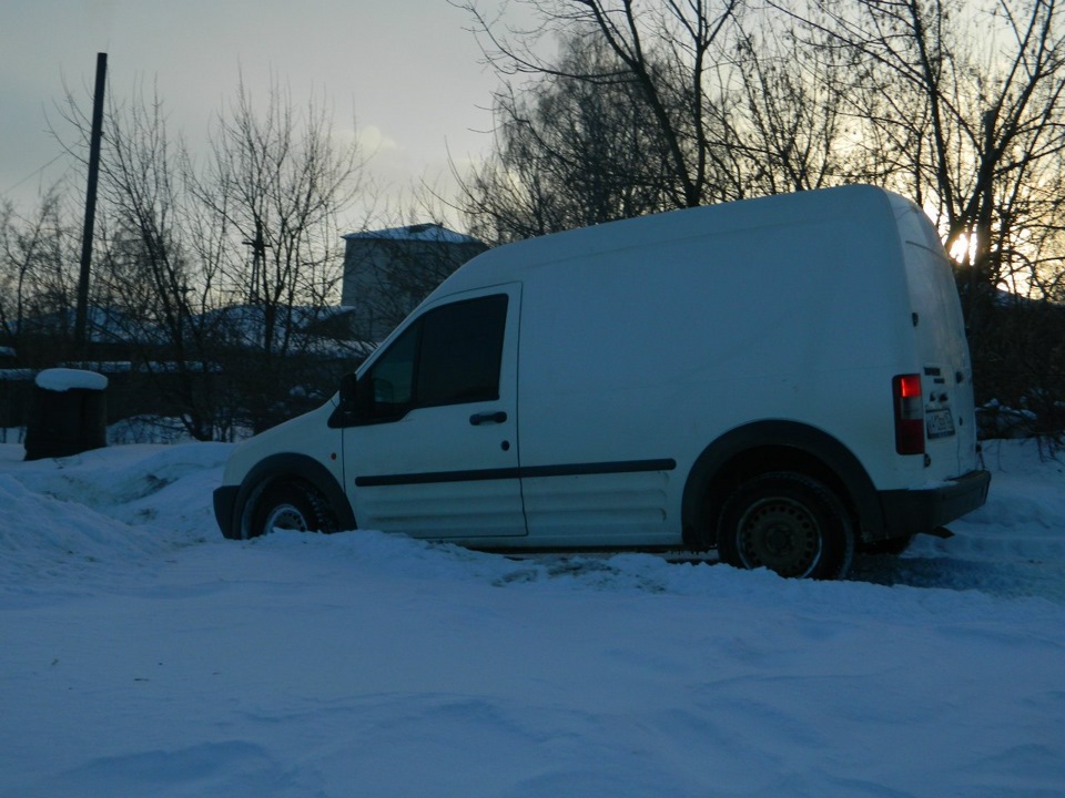 затонировал Форда (10 %, китайская тонировка) — Ford Transit Connect, 1 ...