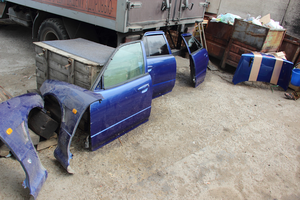 Кузовщина на Скай 34(ПРОДАМ) — Toyota Mark II (90), 2,5 л, 1992 года ...