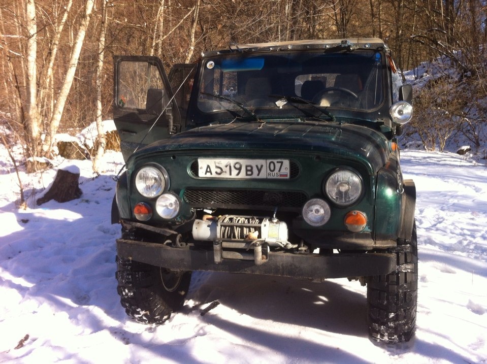 Испытания блокировки ДАК на вояках — УАЗ 31519, 2,9 л, 1998 года ...