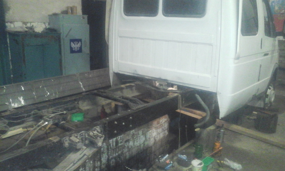 удлинение Газели"фермер"№1 — ГАЗ Газель, 2,4 л, 2000 года | своими ...