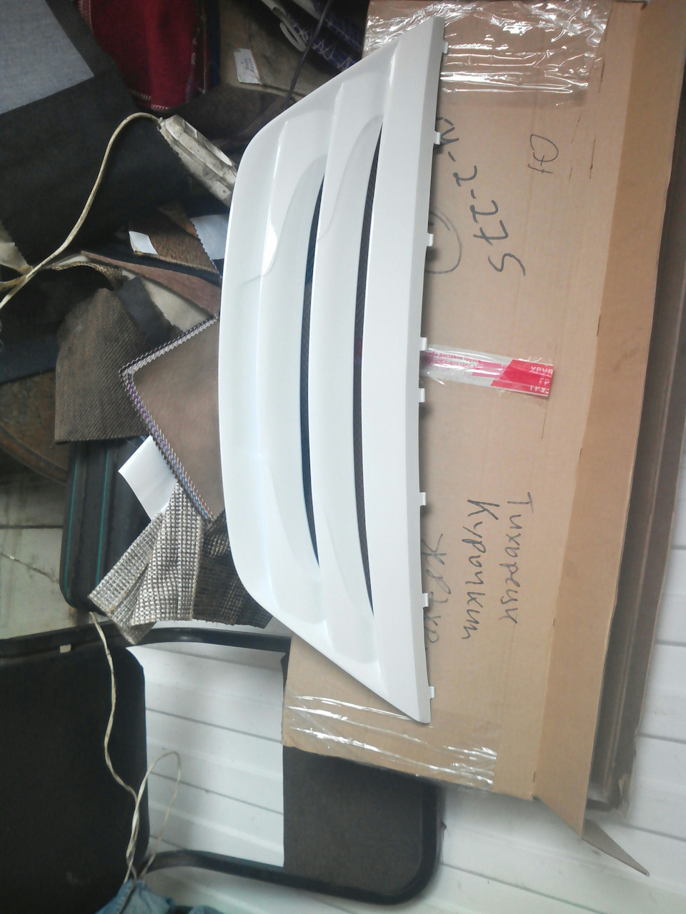 Решетка — Lada Ларгус, 1,6 л, 2012 года | тюнинг | DRIVE2