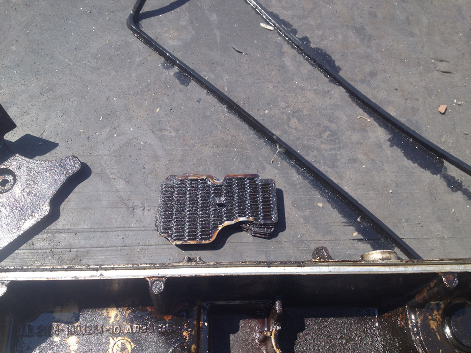 Промывка сетки крышки головки и замена сетки в баке — Lada 21101, 1,6 л ...