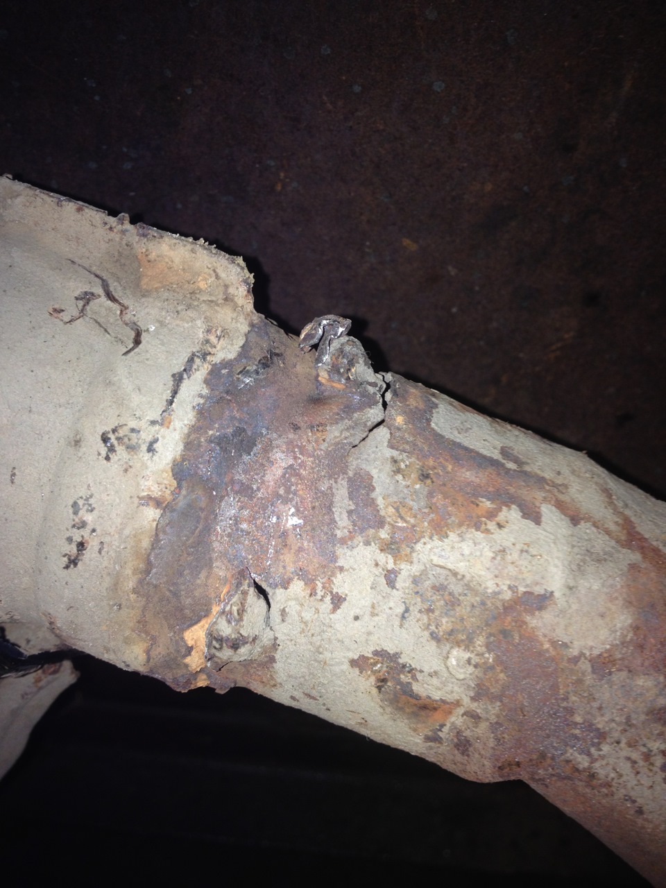 Заварили Даунпайп ! — Subaru Impreza (GC, GF), 1,8 л, 1995 года ...