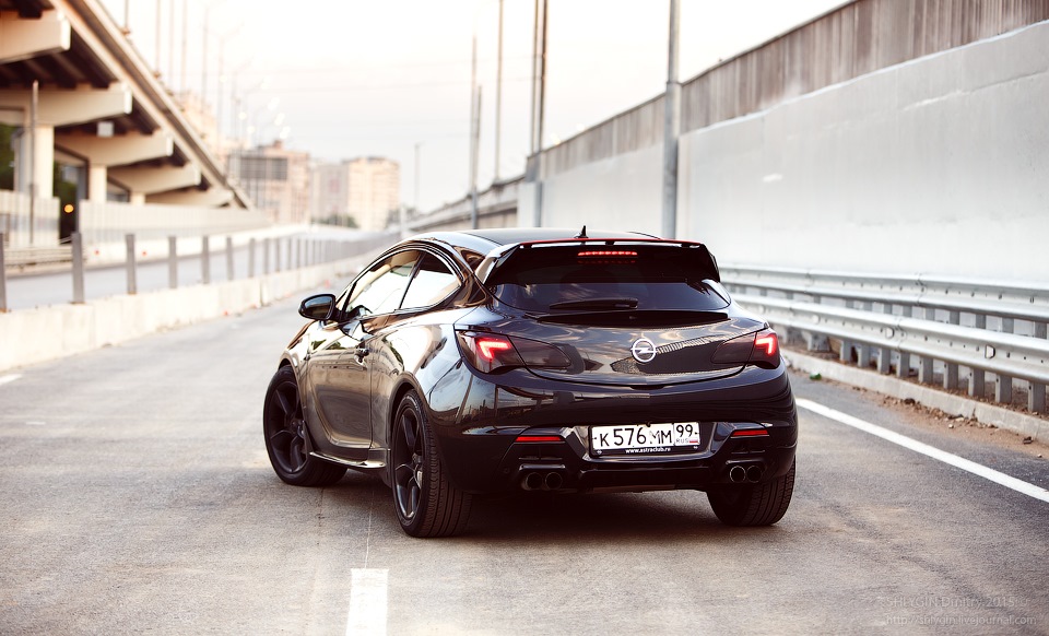 Opel Astra GTC J обвес