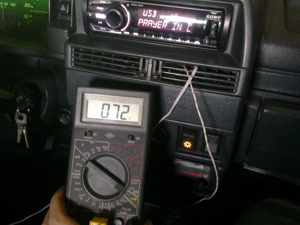 Подтяжка тросика печки высокой панели — Lada 21099, 1,5 л, 1994 года ...