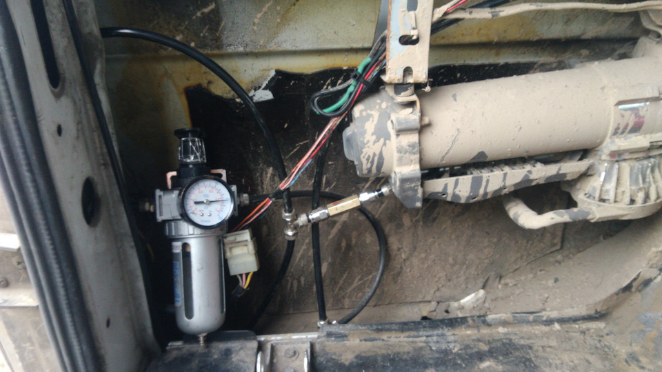 Пневмосистема — Наддув мостов и поворотных кулаков часть 2 — УАЗ 3162 ...