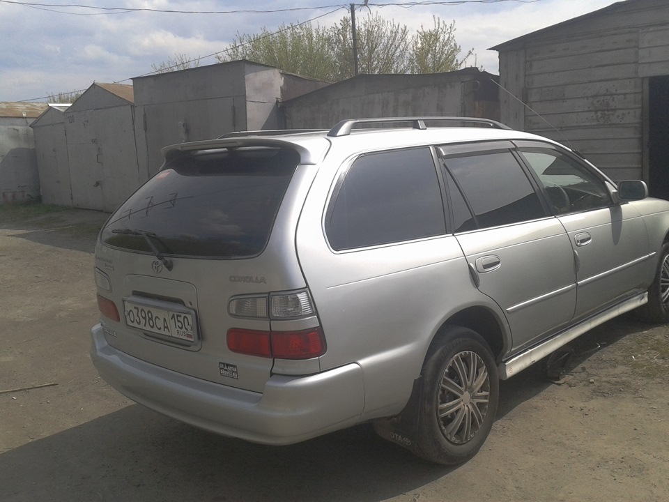 Тюльпаны-Миниджек и Полировка))) — Toyota Corolla (100), 1,5 л, 1999 ...