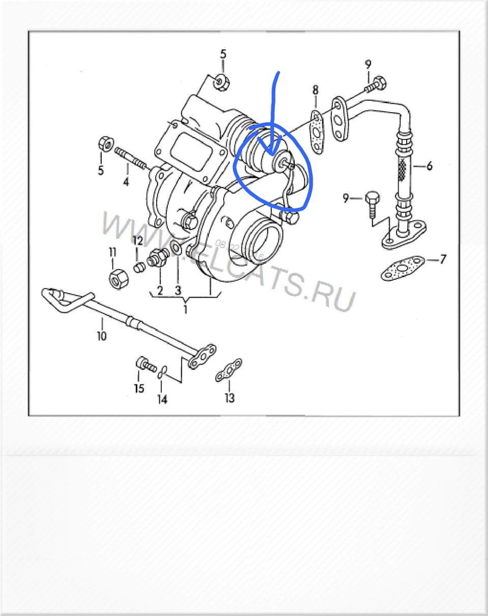 Турбинка к14 2.5tdi — Audi A6 (C4), 2,5 л, 1996 года своими руками DRIVE2