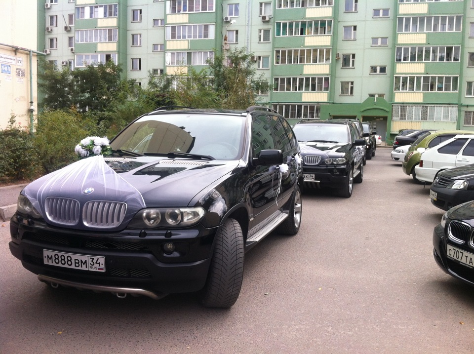 Кортеж свадебный BMW х5