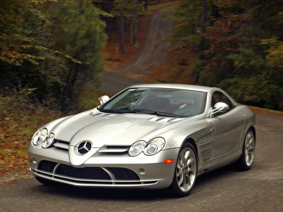 Mercedes Benz SLR MCLAREN кабриолет