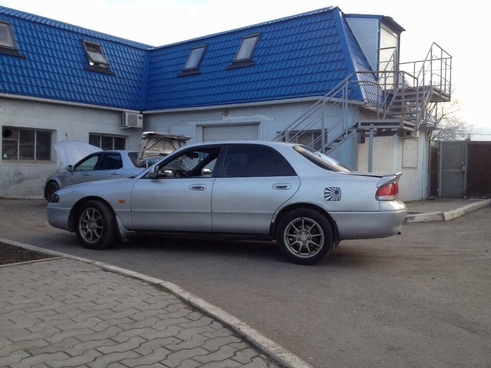 Обновил диски — Mazda 626 IV (GE), 1,8 л, 1994 года | колёсные диски ...