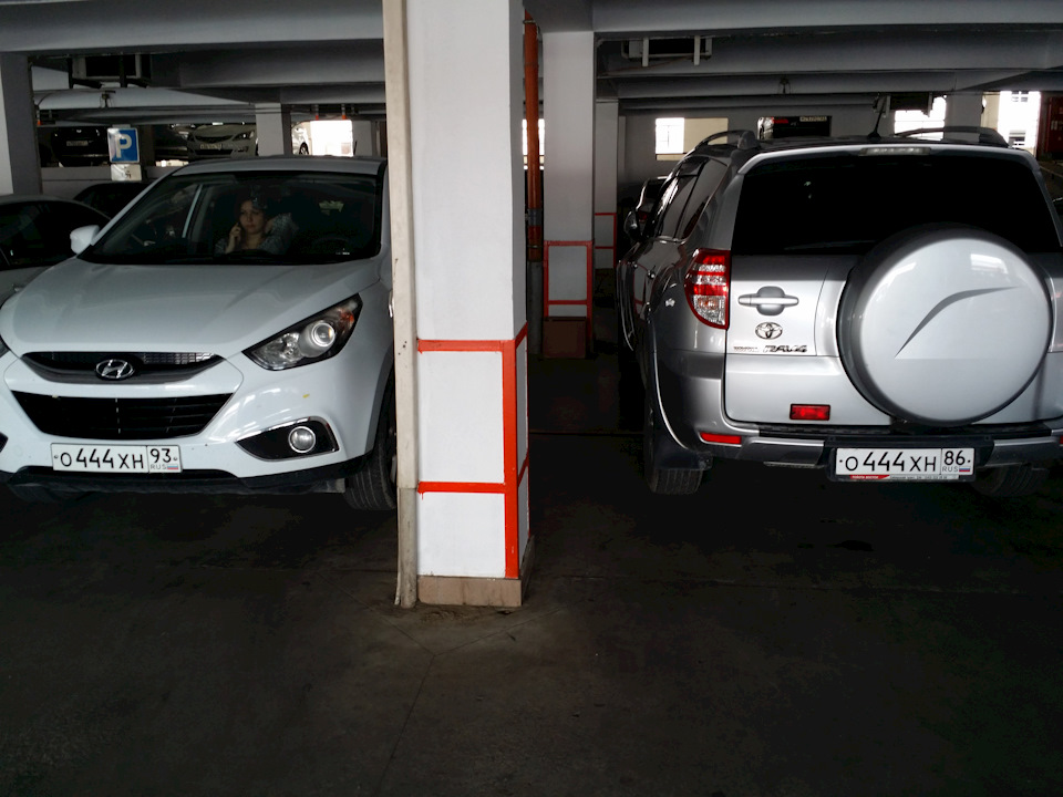 Бывает же такое ))) — Hyundai ix35, 2 л, 2010 года | прикол | DRIVE2