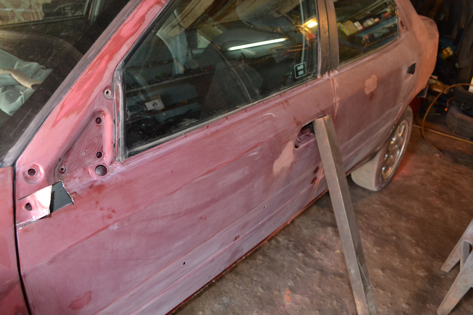 Ремонт петли водительской двери — Citroen Xantia, 2,1 л, 1998 года ...