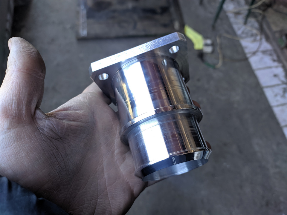 Замена фланца ЕГР(переход с быстросъема на хомут) — BMW 3 series (E46 ...