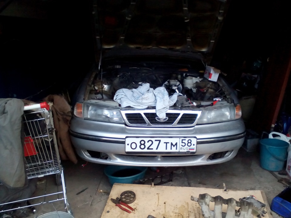 Короче ремонт ГБЦ. — Daewoo Nexia (2G), 1,5 л, 2004 года | своими ...