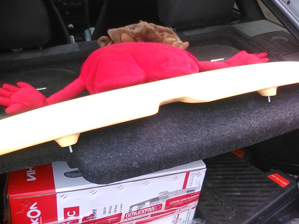 Спойлер 2112 Купе. Часть 1. — Lada 21124, 1,6 л, 2007 года | стайлинг ...