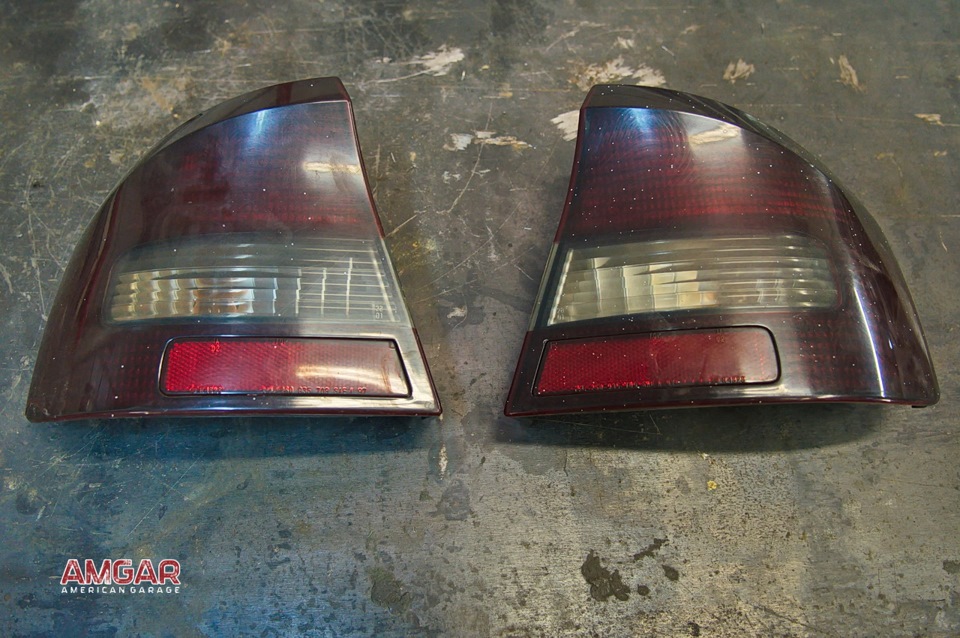 Subaru Legacy B4. Полировка фар, фонарей и покрытие их лаком — AMGAR на ...