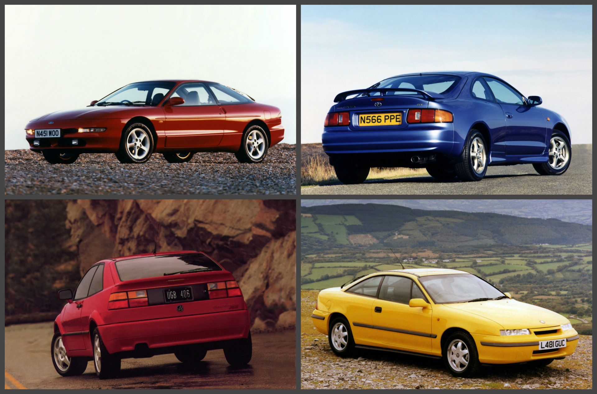 Перевод CAR — Ford Probe vs. Toyota Celica vs. Vauxhall Calibra vs.  Volkswagen Corrado — «Тест-драйвы» на DRIVE2