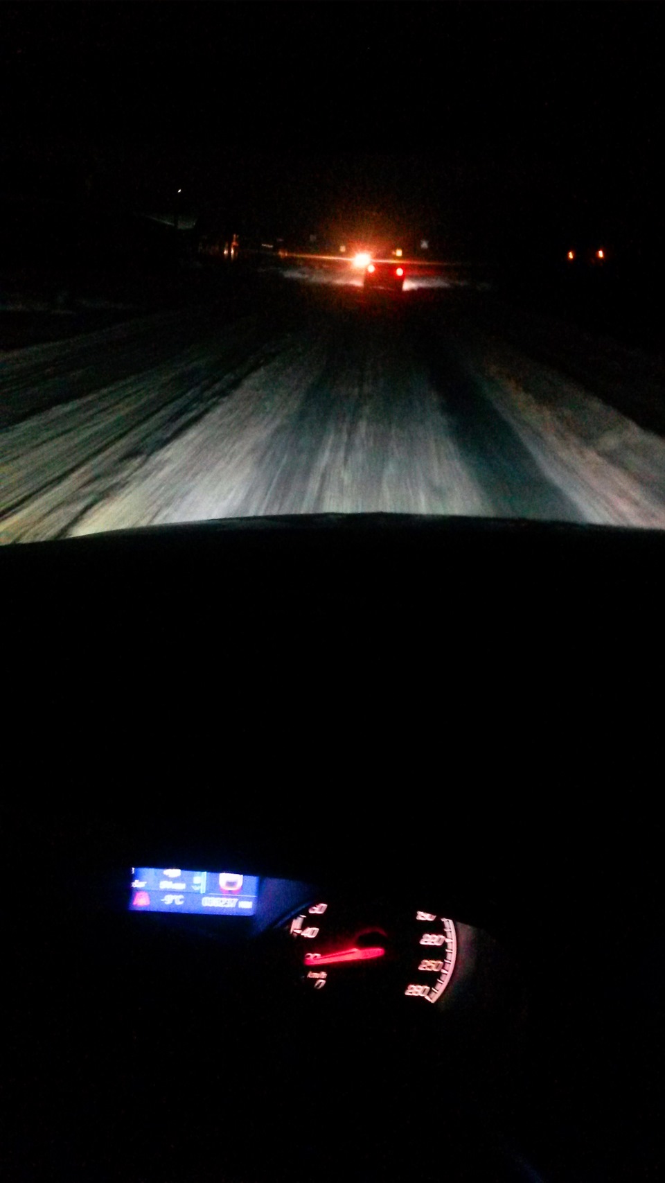 Работа светодиодных ламп в ПТФ в движении — Ford Focus Sedan III