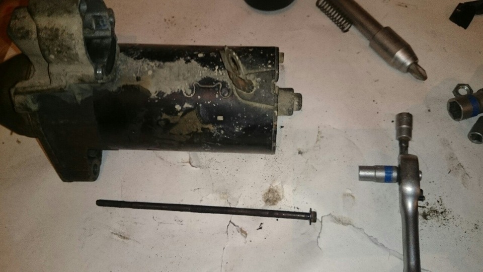 Замена бендикса на стартере часть 1 — BMW 3 series Coupe (E36), 2,8 л ...