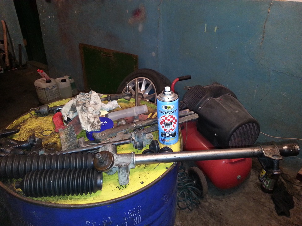 Перебор рулевой рейки — Ford Sierra, 2 л, 1989 года | своими руками ...