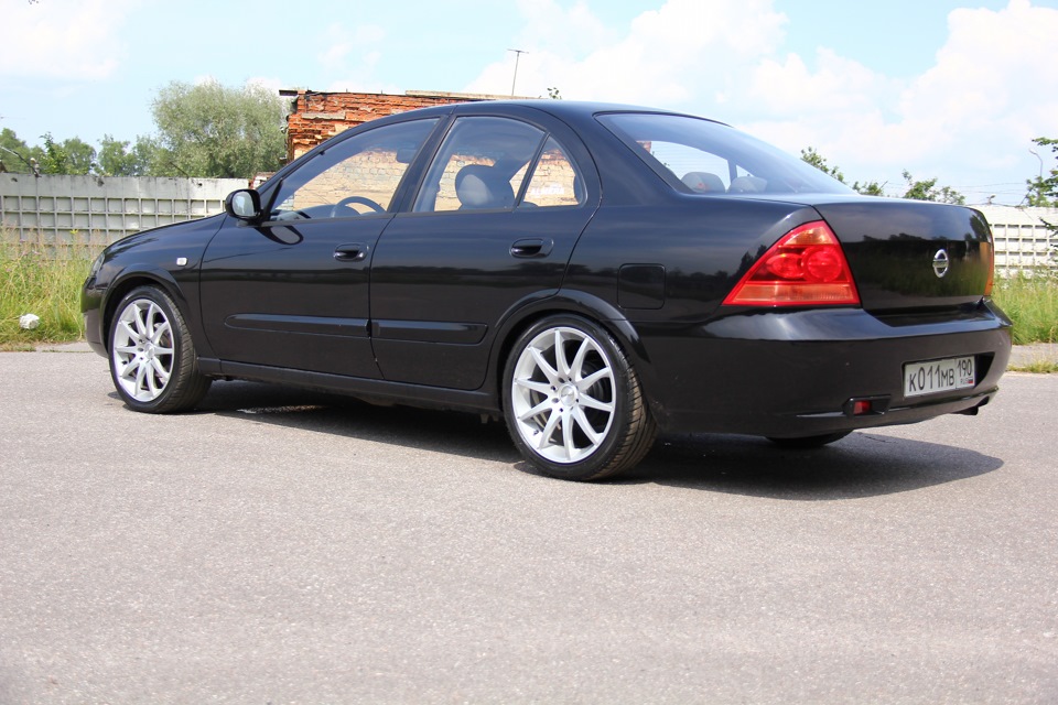 Фото тюнинг ниссан альмеры классик H&R -35 - Nissan Almera Classic (B10), 1,6 л, 2010 года тюнинг DRIVE2