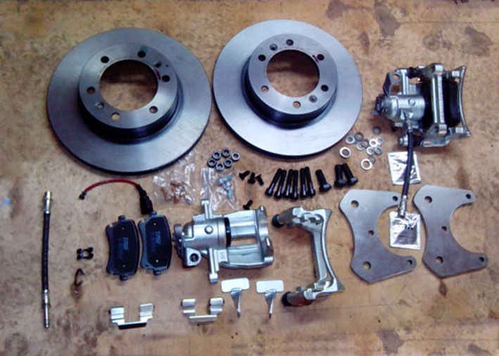 Переделка барабанных тормозов на дисковые тойота карина
