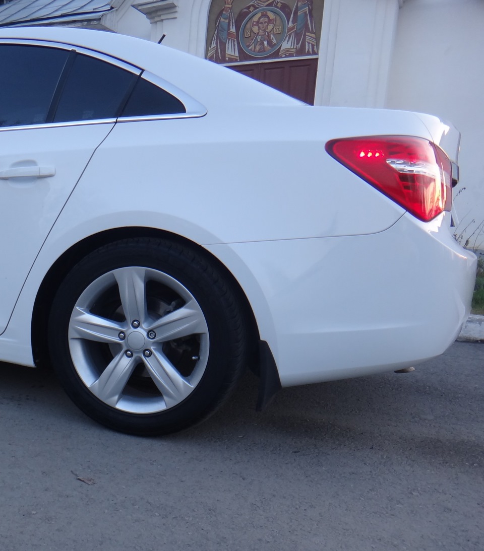 зад.итог занижения — Chevrolet Cruze (1G)