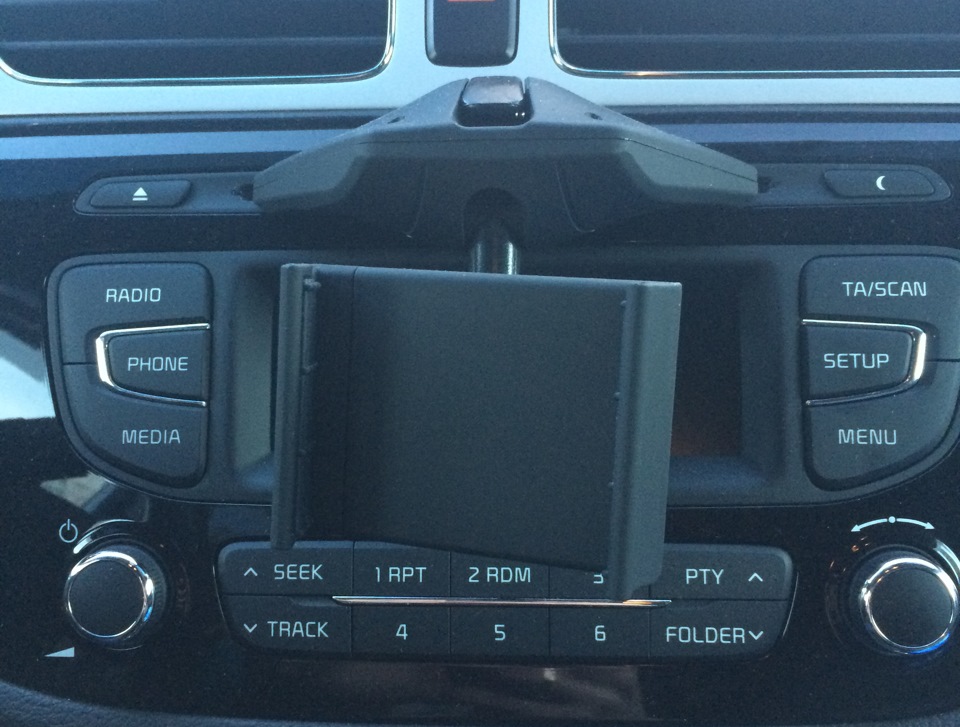 Универсальный CD кронштейн (3.5-5.5) из Китая! — KIA Ceed (2G), 1,6 л ...