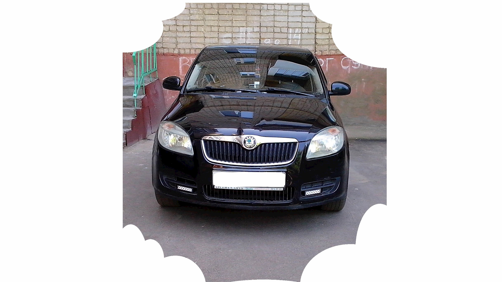 Skoda Fabia Mk2 1.2 бензиновый 2008 | Черная Бомба на DRIVE2