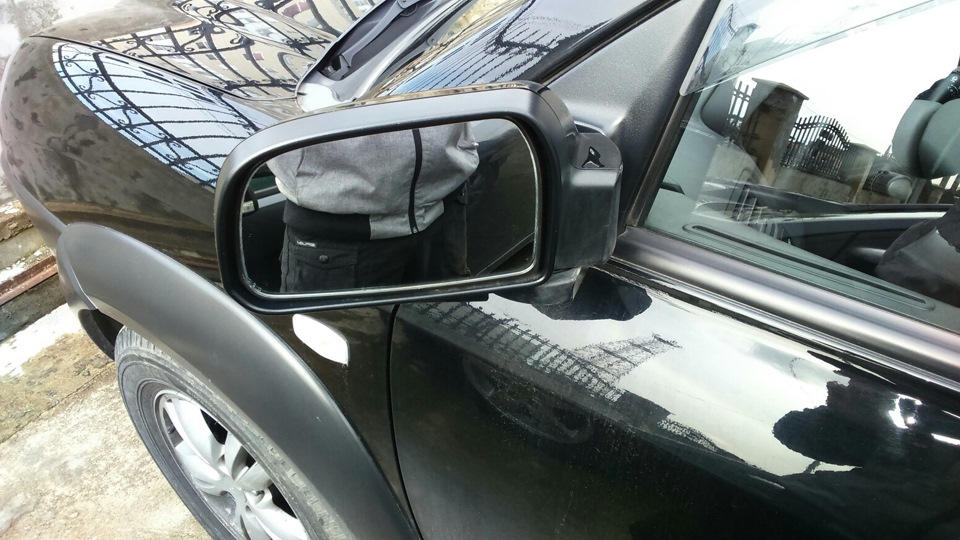 Как снять зеркало tucson