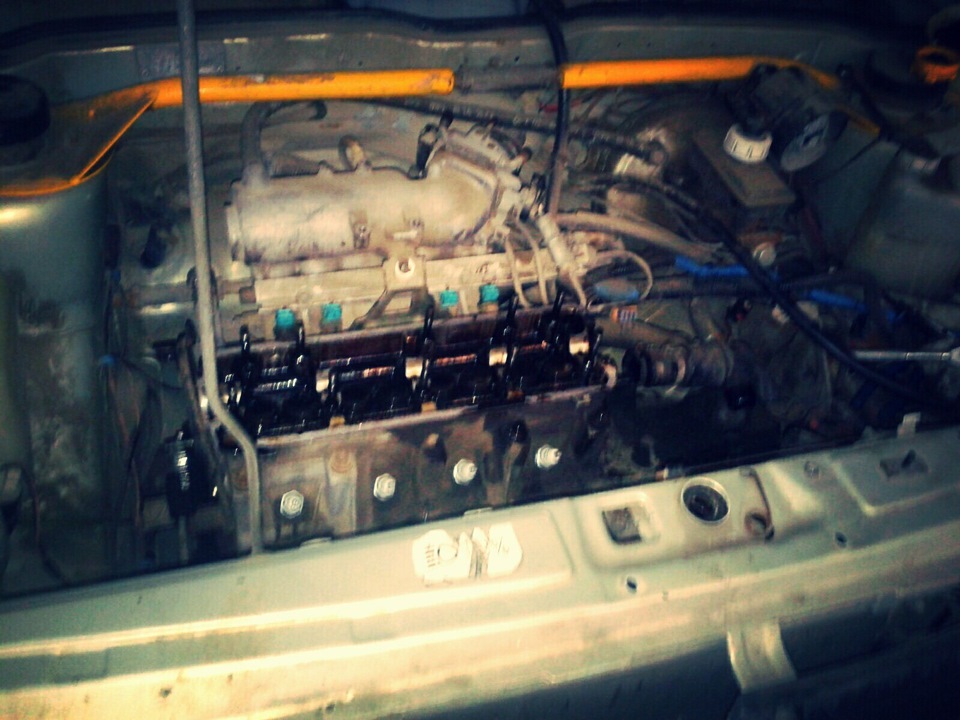 Замена прокладки, регулировка клапанов — Lada 21099, 1,5 л, 2002 года ...