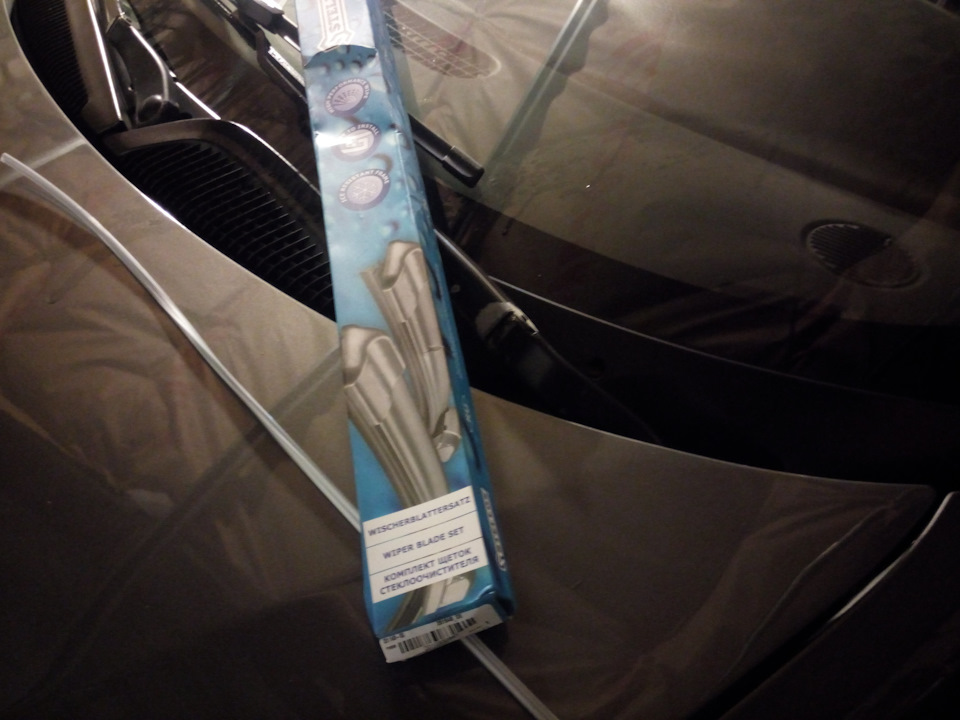 Замена щеток SWF на Stellox \\ Замена форсунки омывателя на Volvo ...