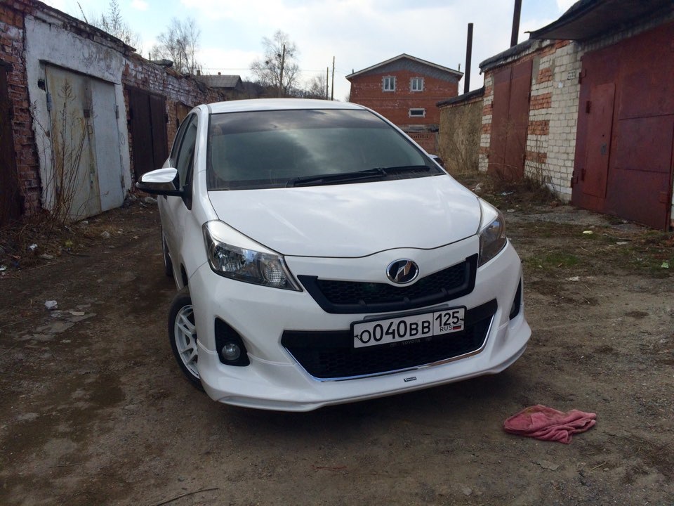 спойлер vitz 130