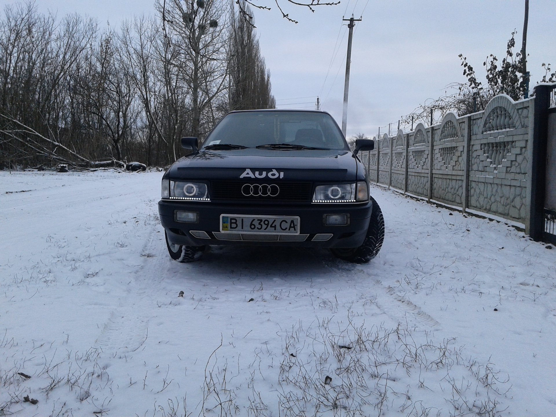 долго заводится зимой audi 80