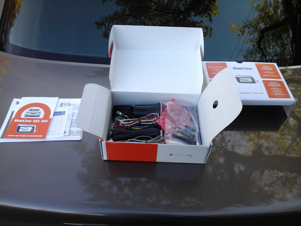 Установка сигнализации с автозапуском. — Lada Приора седан, 1,6 л, 2014 ...