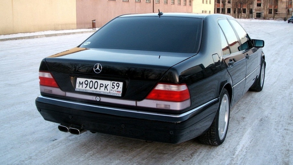 Mercedes Benz s600 w140 черный Бандитский 90