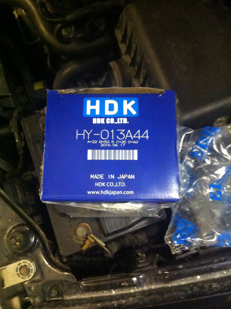 Замена наружней гранаты. — Hyundai Accent (2G), 1,5 л, 2007 года ...