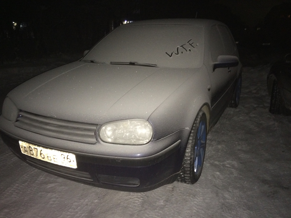 Запах антифриза в салоне… — Volkswagen Golf Mk4, 1,6 л, 1998 года ...