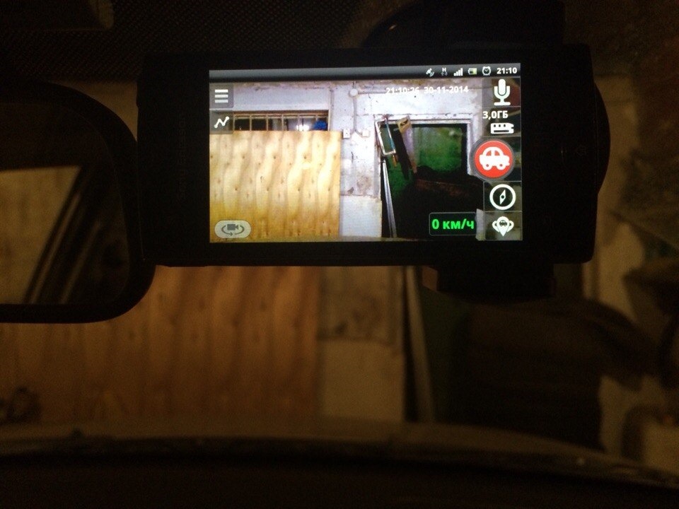 Автомобильный Регистратор из старого смартфона SE Xperia Ray — KIA Rio ...