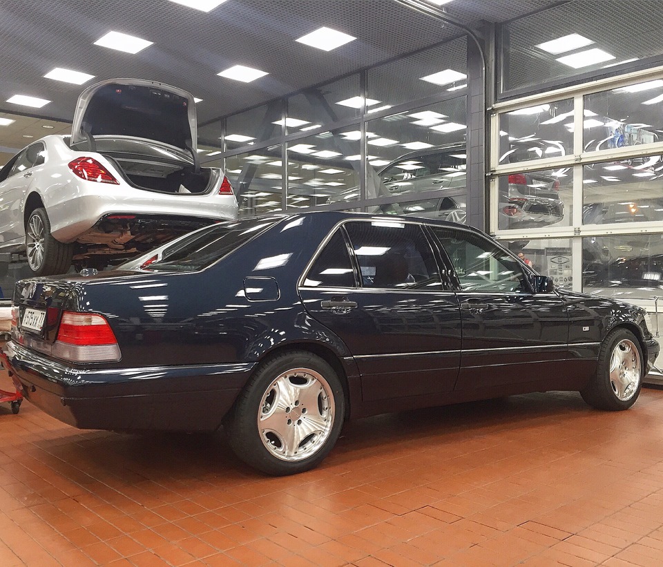 Свежий лак, как новая жизнь! — Mercedes-Benz S-Class (W140), 5 л, 1997 года  | кузовной ремонт | DRIVE2