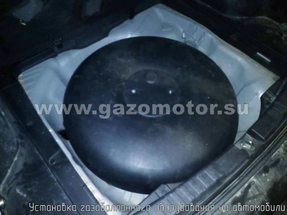 Установка ГБО POLETRON Standart на HONDA CR-V 190HP баллон БАЖ 62 литра ...
