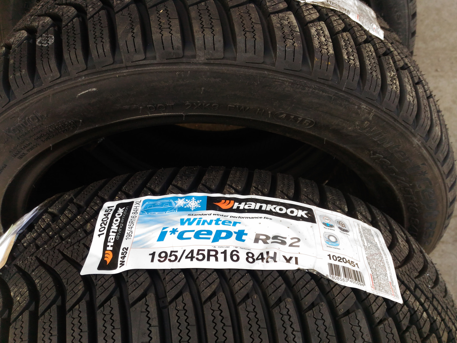 Hankook 195 65 r15 91t