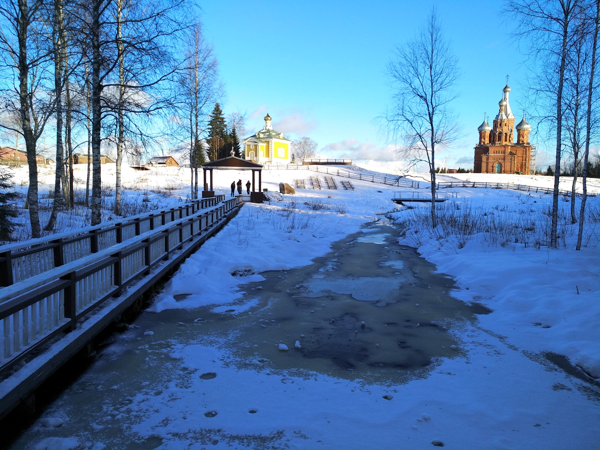 Фото Волги Зимой